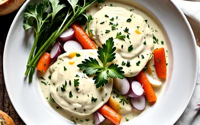 Recette facile de crème paysanne onctueuse aux légumes de saison