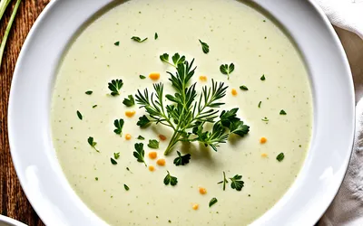 Recette facile de Crème Vichyssoise onctueuse et rapide