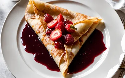 Recette facile de crêpe gourmande économique pour un goûter rapide