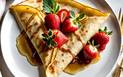 Crêpes Healthy Légères et Diététiques - Recette Facile et Rapide