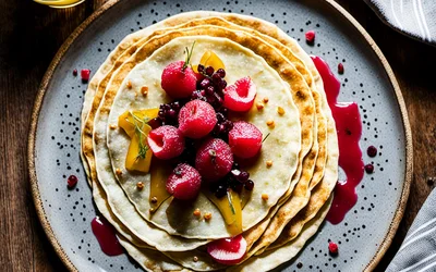 Crêpes nordiques à la vodka et radis noir : recette facile et gourmande