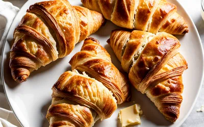 Recette facile de croissants au jambon maison, gourmands et rapides