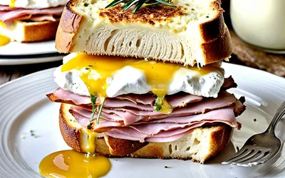 Recette facile de croque au chèvre fondant et gourmand