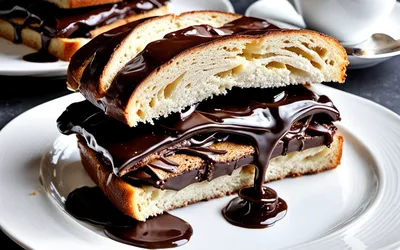 Recette facile de Croque Choco gourmand au chocolat fondant