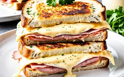 Croque-monsieur à la crème onctueuse : recette facile et gourmande