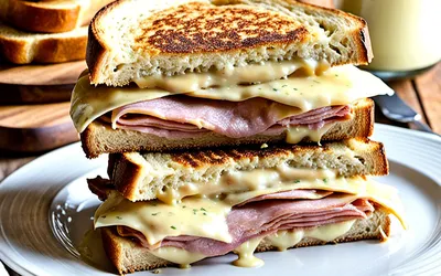 Recette Croque-Monsieur Allégé Facile et Rapide - Déjeuner Léger