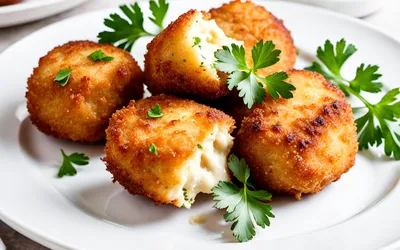 Recette facile de croquettes au fromage croustillantes et fondantes