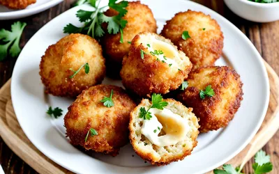 Recette facile de croquettes de pommes de terre croustillantes et fondantes