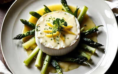 Crottins de Chavignol chauds sur lit d'émincé de poireaux fondants - Recette facile et gourmande