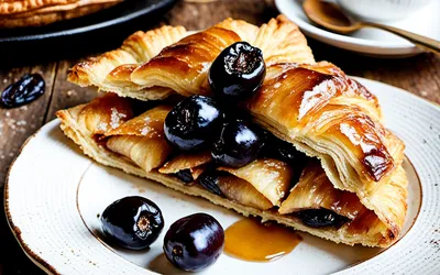 Recette Croustade Gasconne Traditionnelle aux Pommes et Pruneaux