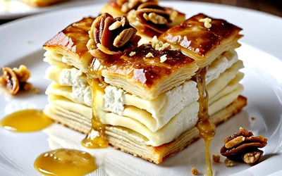 Recette facile de croustillant au carré frais et chèvre fondant
