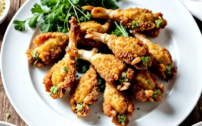 Recette facile de croustilles croustillantes de cuisses de grenouilles à la provençale