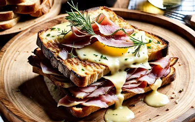 Recette authentique de Croûte valaisanne suisse au fromage et vin blanc