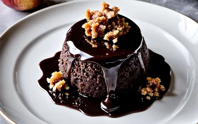 Recette facile de crumble au chocolat et pommes fondantes