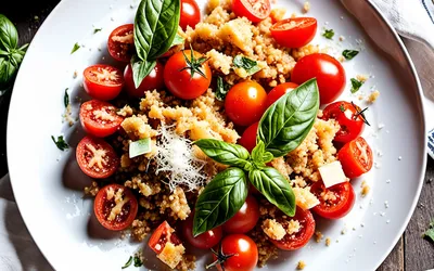 Recette facile de crumble de tomates gourmand et rapide