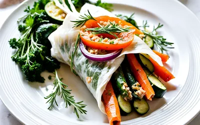 Recette facile de cuisse de lapin en papillote aux herbes et légumes
