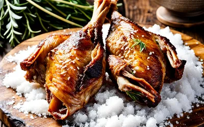 Cuisses de Canard Confites en Croûte de Sel : Recette Facile et Savoureuse