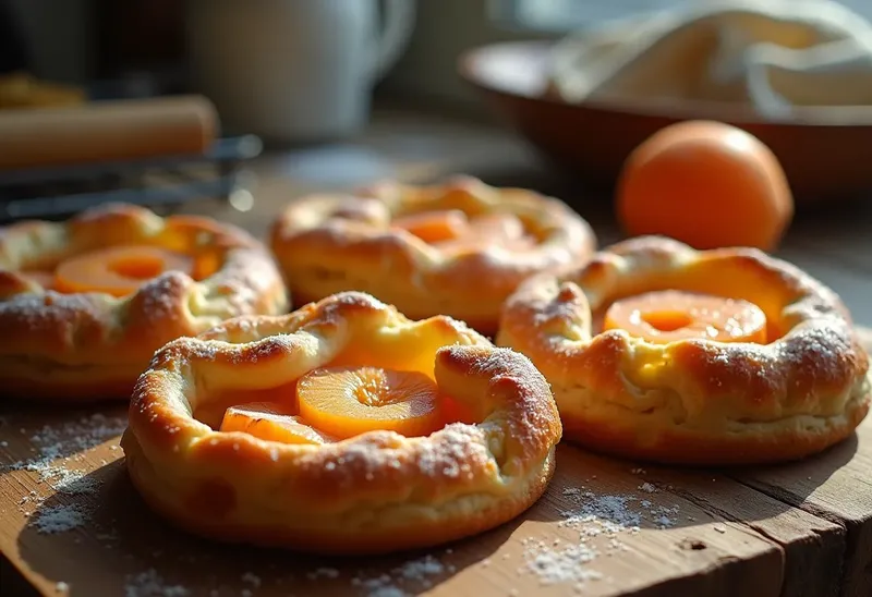 Danoises feuilletées aux abricots : recette gourmande et facile