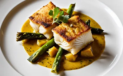 Darnes de cabillaud aux poireaux et curry : recette facile et savoureuse