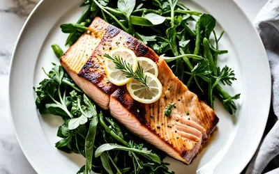 Recette facile de darnes de saumon à la crème aigre-douce