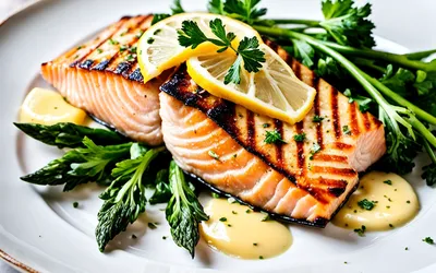 Darnes de saumon grillées au fromage fondant : recette facile et rapide