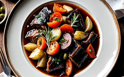 Daube de Congre Provençale : Recette Mijotée Facile et Savoureuse