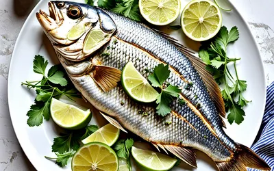 Recette de Daurade d'Outre-Mer grillée aux saveurs exotiques