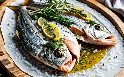 Recette facile de daurade en croûte de sel, plat savoureux et sain