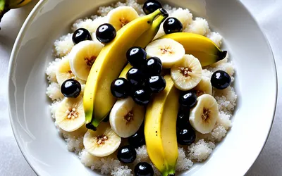 Recette facile de bananes au lait de coco et perles de tapioca, dessert exotique