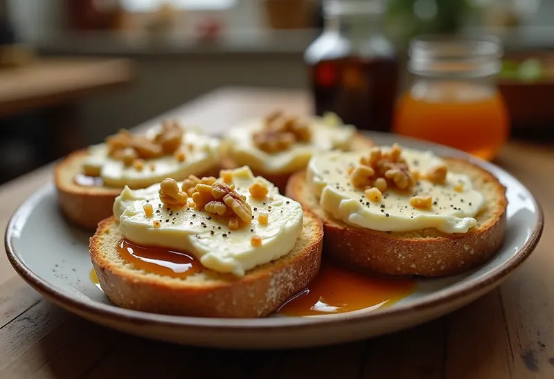 Photo de Délice fondant au fromage de chèvre frais