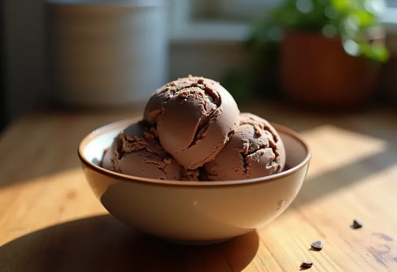 Délice glacé au chocolat et crème de marron