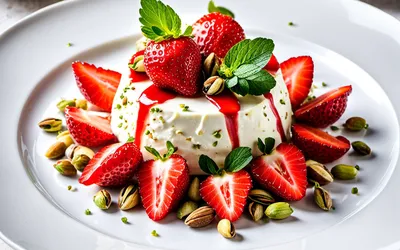 Recette facile de délice fraises et pistaches, dessert frais et gourmand