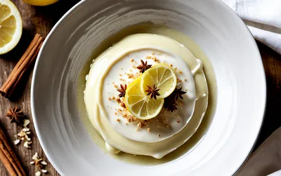 Recette facile de crème onctueuse à la cannelle et citron