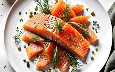 Chiffonnade de saumon fumé au carré frais et herbes fraîches : recette facile et rapide