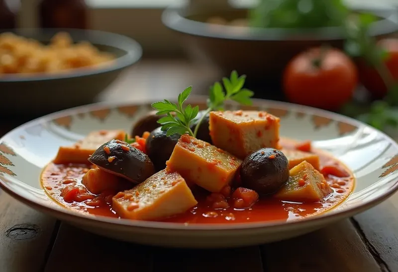 Délicieuse Cocotte de Porc aux Aubergines Fondantes