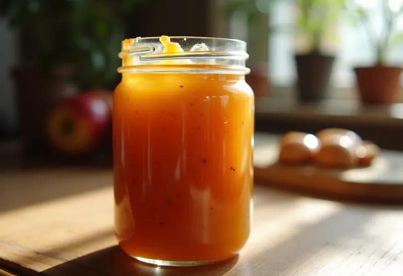Délicieuse Confiture de Pommes au Caramel Maison