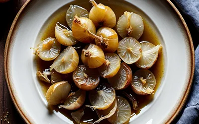 Recette facile de confiture d'oignons au vin blanc pour apéritif gourmand