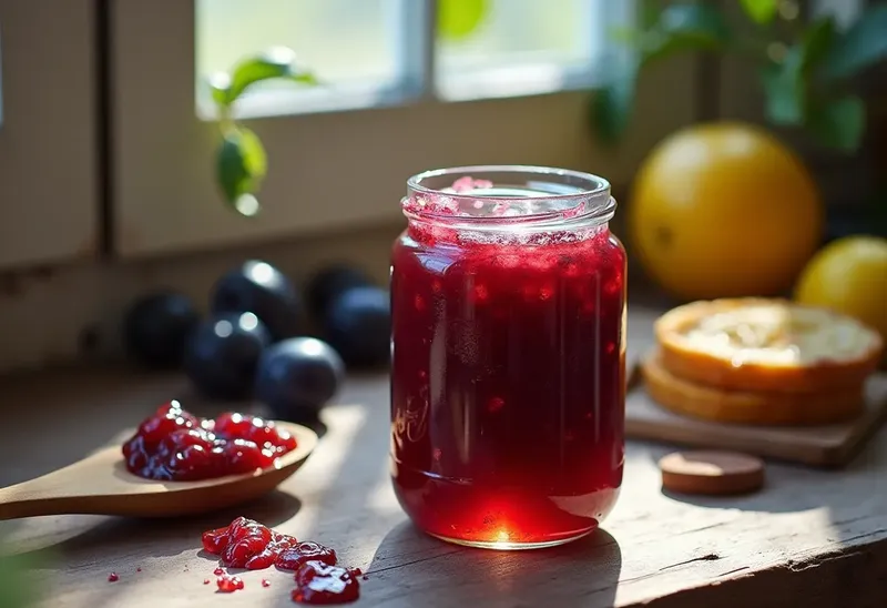 Délicieuse Confiture Maison de Prunes aux Clous de Girofle