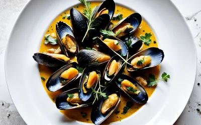 Crème de moules au curry : recette facile et rapide pour un plat savoureux