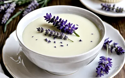 Recette facile de crème dessert à la lavande, onctueuse et parfumée