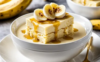 Recette facile de crème onctueuse à la banane - Dessert rapide et gourmand
