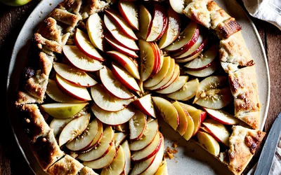 Recette facile et rapide de galette aux pommes fondantes