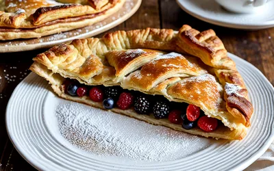 Recette facile de galette charentaise traditionnelle - Gâteau moelleux et parfumé