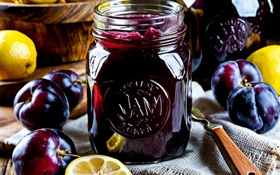 Recette facile de marmelade de prunes maison, gourmande et rapide