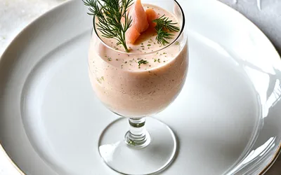 Recette facile et rapide de mousse de saumon au dill pour apéritif