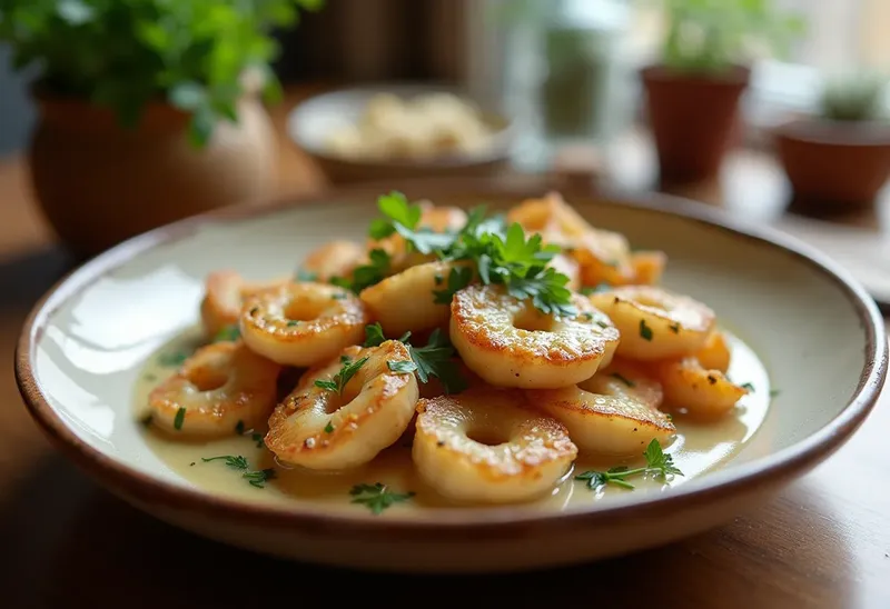 Délicieuse Poêlée d'Oronges à la Crème et aux Herbes Fraîches