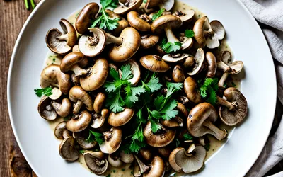 Poêlée Forestière à la Crème Persillée : Recette Facile et Savoureuse