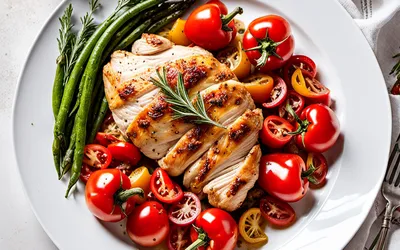 Recette Amadeus savoureuse au poulet et légumes frais