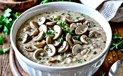 Recette facile de sauce crémeuse aux cèpes pour viandes et pâtes