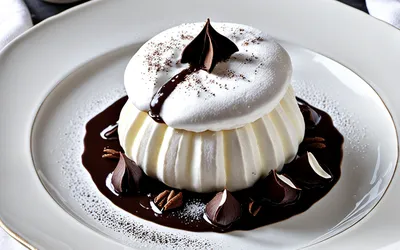 Recette facile de semoule au chocolat meringuée gourmande